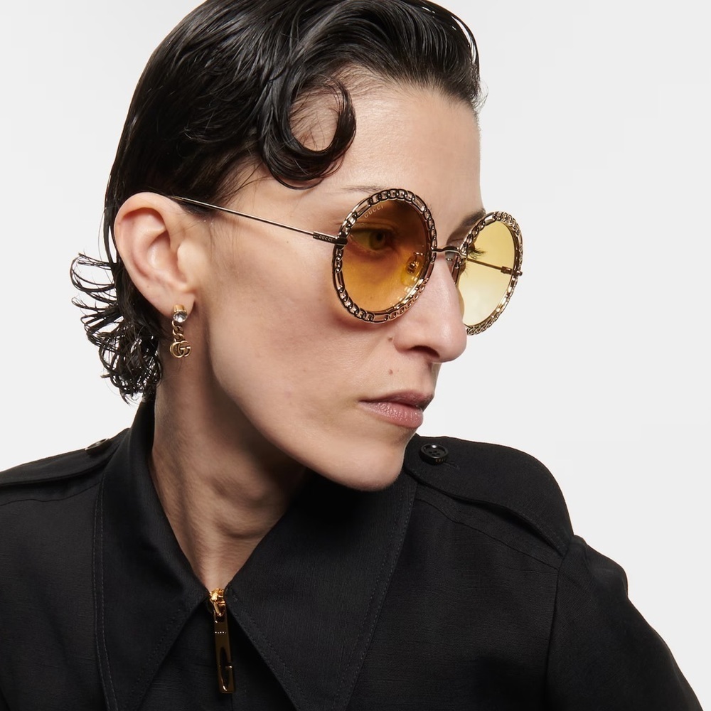 New! GUCCI Sunglasses GG1113S 001, Authentic - Picture 6 of 16